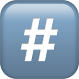 Keycap Number Sign - Apple