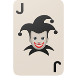 Joker Playing Card - Apple