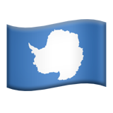 Flag: Antarctica - Apple
