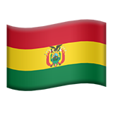 Flag: Bolivia - Apple
