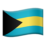 Bahamas Flag - Apple