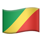Republic of the Congo Flag - Apple