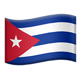 Flag: Cuba - Apple