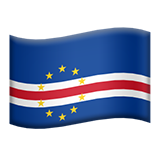 Flag: Cape Verde - Apple