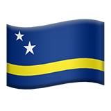 Flag: Curaçao - Apple
