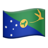 Flag: Christmas Island - Apple