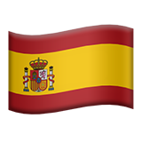 Flag: Spain - Apple