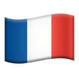 Flag: France - Apple