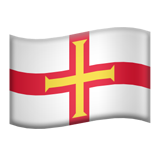 Flag: Guernsey - Apple