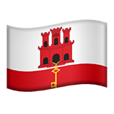 Flag: Gibraltar - Apple