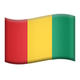Flag: Guinea - Apple