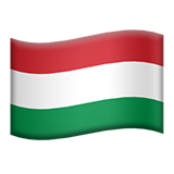 Flag: Hungary - Apple
