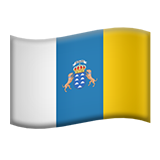Canary Islands Flag - Apple
