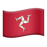Isle of Man Flag - Apple