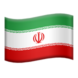 Flag: Iran - Apple