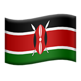 Flag: Kenya - Apple