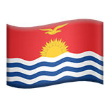 Flag: Kiribati - Apple