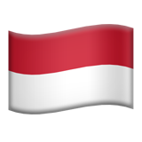 Flag: Monaco - Apple