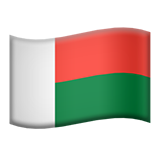 Flag: Madagascar - Apple
