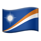 Marshall Islands Flag - Apple