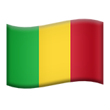 Mali Flag - Apple