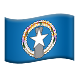 Northern Mariana Islands Flag - Apple