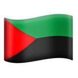 Flag: Martinique - Apple