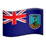Montserrat Flag - Apple