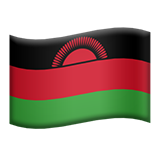 Flag: Malawi - Apple