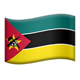 Mozambique Flag - Apple