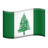 Norfolk Island Flag - Apple