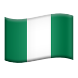 Nigerian Flag - Apple