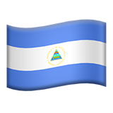 Flag: Nicaragua - Apple