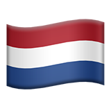 Flag: Netherlands - Apple