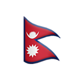 Nepal Flag - Apple