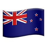 New Zealand Flag - Apple