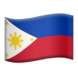 Flag: Philippines - Apple
