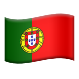 Flag: Portugal - Apple