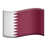 Qatar Flag - Apple