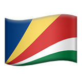 Flag: Seychelles - Apple
