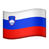 Flag of Slovenia - Apple
