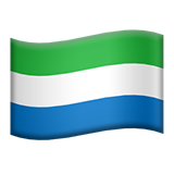 Sierra Leone Flag - Apple