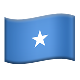 Flag: Somalia - Apple