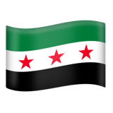 Syrian Flag - Apple