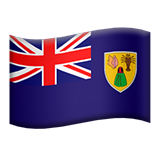 Flag: Turks and Caicos Islands - Apple
