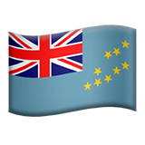 Flag: Tuvalu - Apple