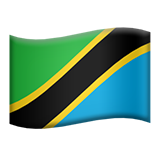 Flag: Tanzania - Apple