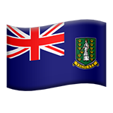Flag: British Virgin Islands - Apple