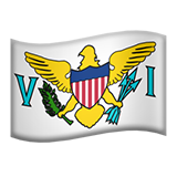 Flag: U.S. Virgin Islands - Apple