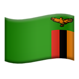 Zambia Flag - Apple